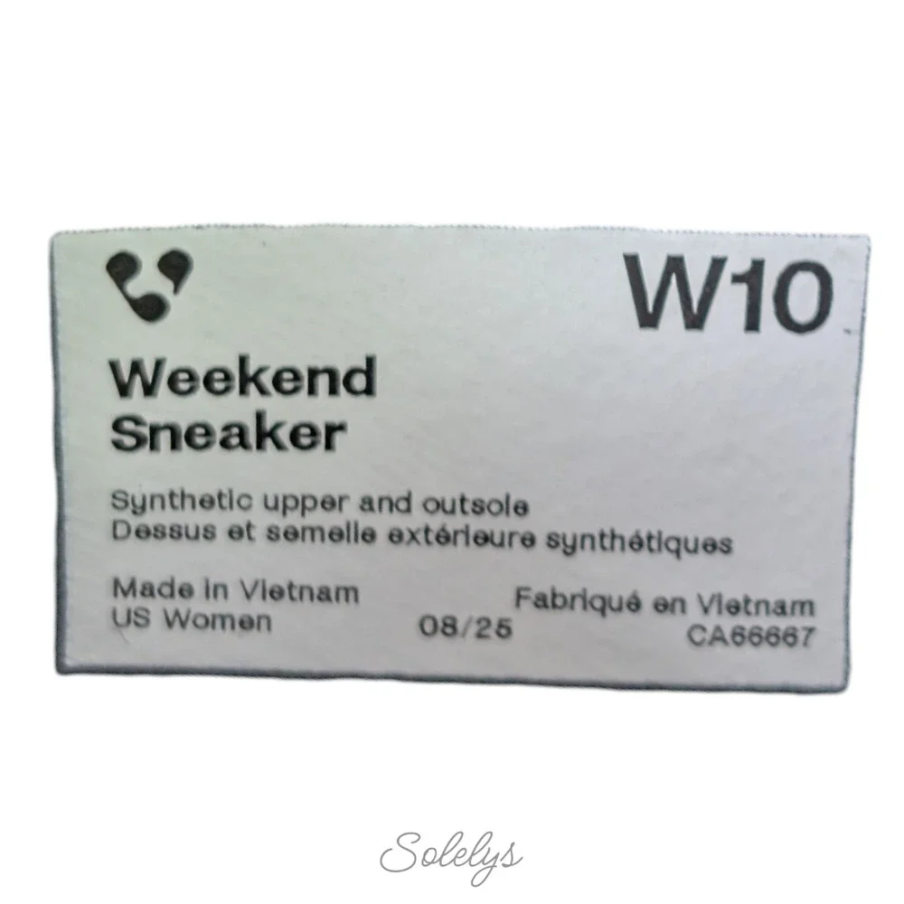 Vessi Weekend Womens 10 Asphalt Black White Waterproof Dyma-Tex Knit Sneaker